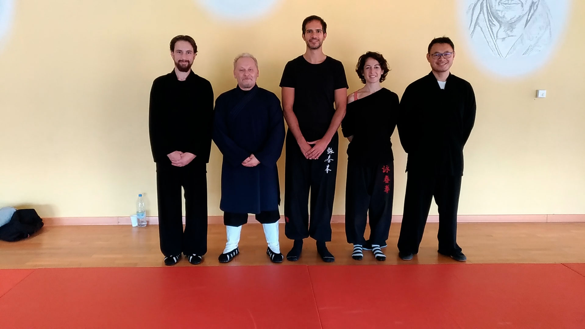 Maître Charles-Henri Belmonte démontrant le Taïchi de Wudang