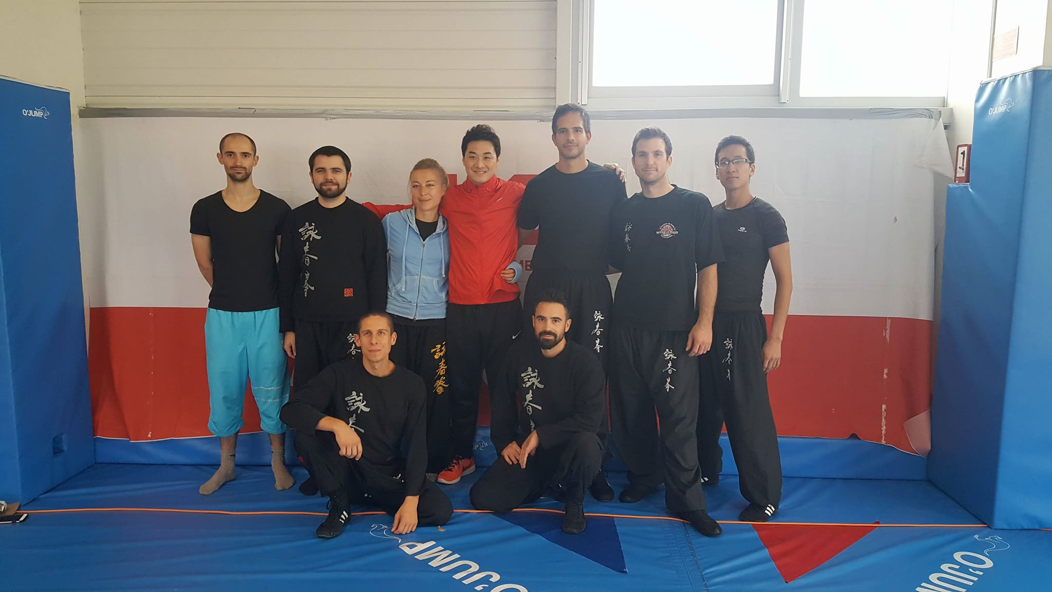 Séance d'entraînement de Wing Chun au kwoon de Bordeaux Chartrons