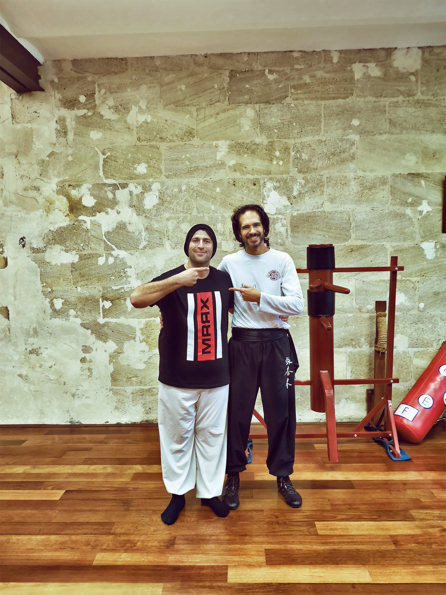 Naxo de la Encina lors d'un stage de Wing Chun Traditionnel